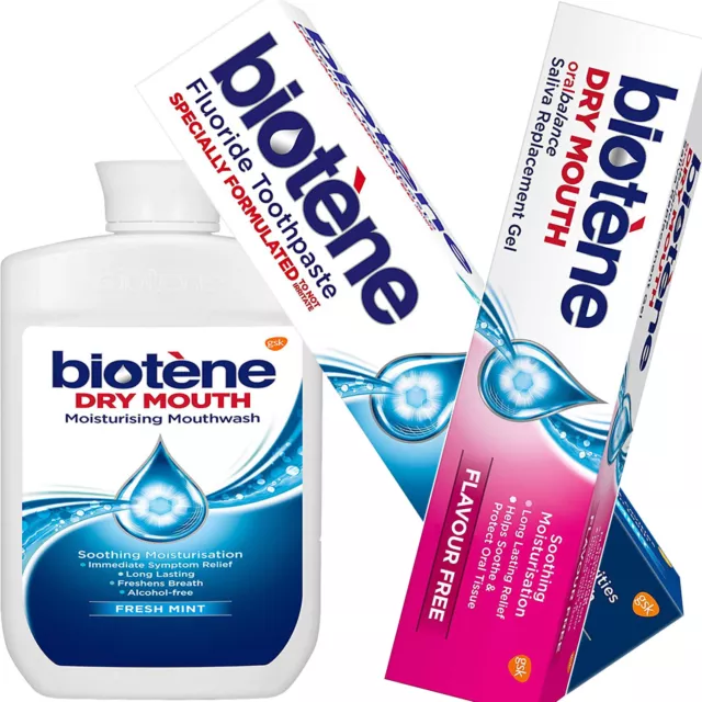 Biotene, Dry Mouth Wash & Toothpaste & Gel - Choose Your Type