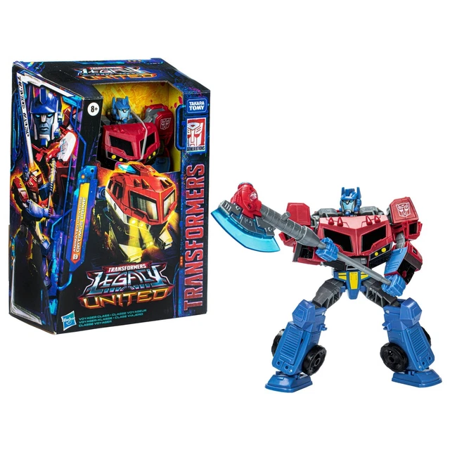 TRANSFORMERS LEGACY UNITED Voyager Class Animated Universe Optimus