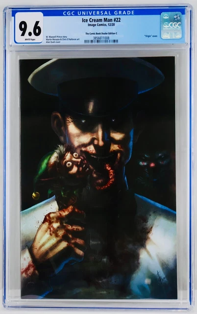 Ice Cream Man #22 CGC 9.6 Alan Quah "Virgin" Variant Cover C Image No Reserve!