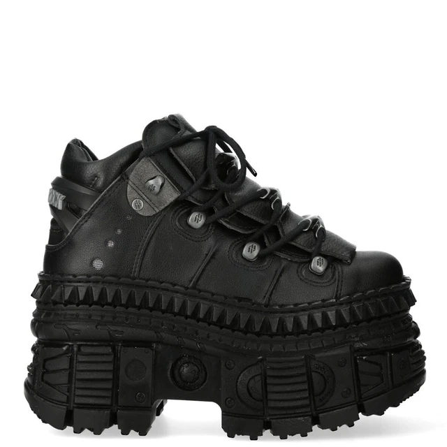 NEW ROCK TANK Unisex Vegan Leather Platform Shoes - M-WALL106-V16 ...