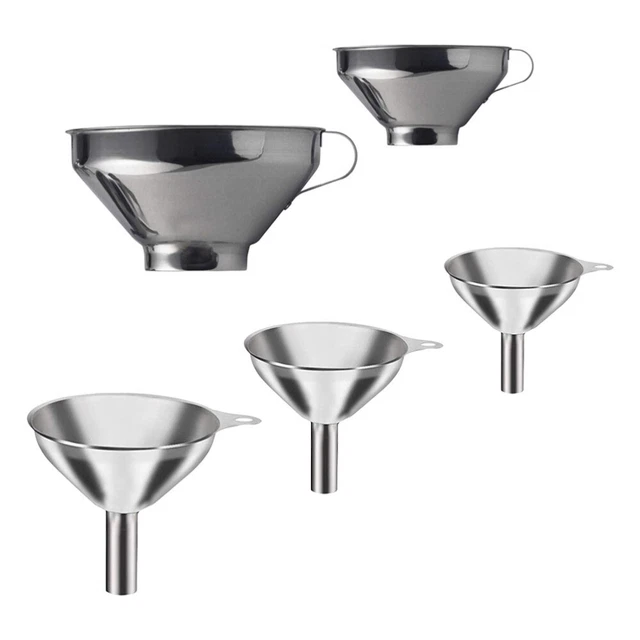 5pcs Durable ACCIAIO IN ACCIAIO INOSSIDABILE PER RIPILING POLVERE
