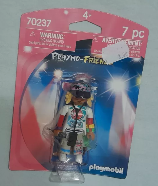 Playmobil Playmo-Friends 70237 Rapperin Figur, Ab 3 Jahren (B-Ware)