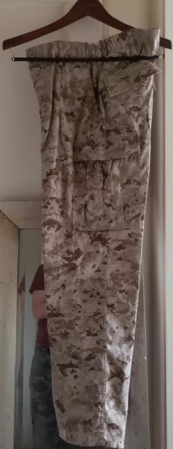 USMC Raider-Desert MARPAT Camoflauge MCCUU Trousers Pants Medium Regular