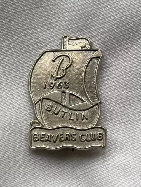 Butlins Beavers Club 1963 Holiday Camp Badge