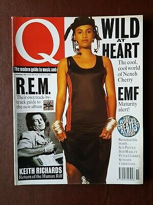 Q Magazine Issue 74 Nov 1992 - Neneh Cherry, EMF, Keith Richards + many more.