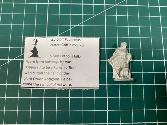 Paul Hicks Silvius Brabo Saga Hail Caesar Spqr Gangs Of Rome 28Mm Metal Figure