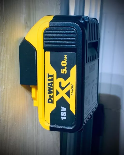 Akkuhalter (für Dewalt 18V / 54V / XR) Wandhalterung Befestigung Battery Mount