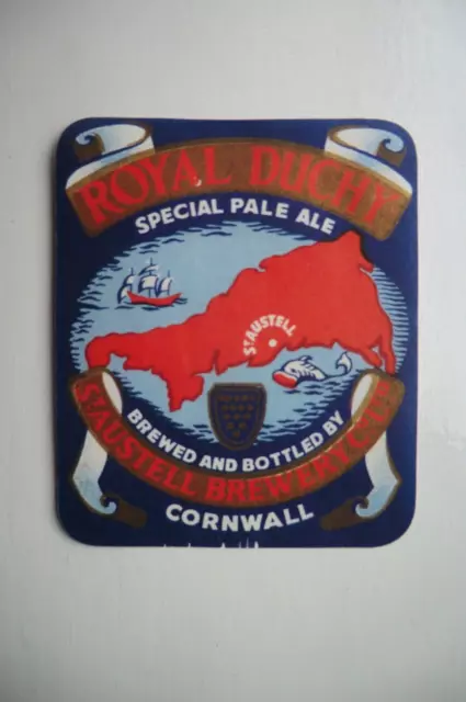 Mint St Austell Brewery Cornwall Special Pale Ale  Brewery Beer Bottle Label