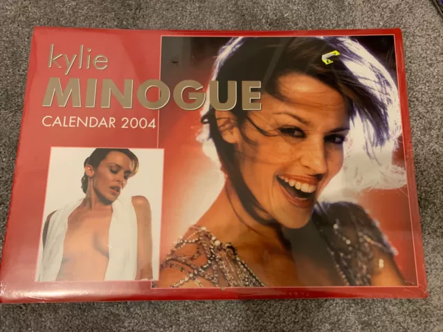Rare Kylie Minogue 2004 Calendar Complete Unofficial Sealed