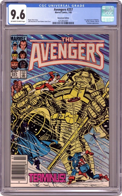 Avengers #257 CGC 9.6 Newsstand 1985 4253832001 1st app. Nebula