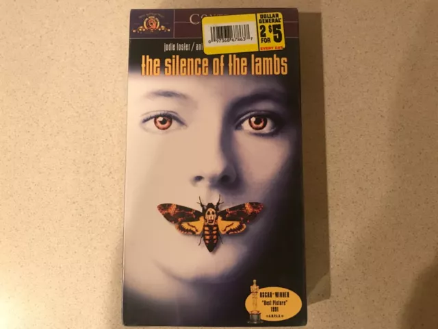 THE SILENCE OF the Lambs (VHS, 1999) Jodie Foster, Anthony Hopkins ...