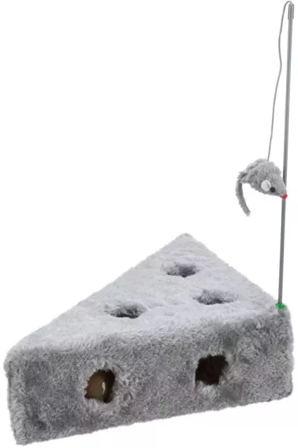 Cat's Fromage Jeu de Pêche Balle Peluche Jouet Chat Souris pour