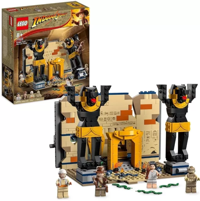 LEGO Indiana Jones Fuga dalla Tomba Perduta, Gioco per Bambini e Bambine da 8 An