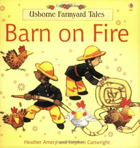 Barn on Fire (Farmyard Tales)-Heather Amery,Stephen Cartwright