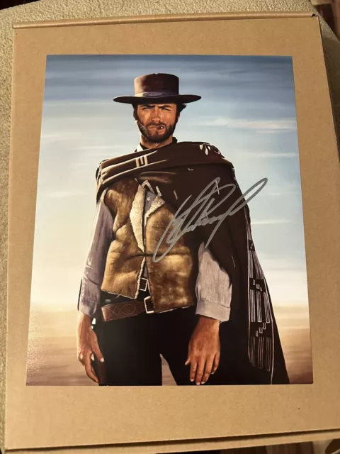 Clint Eastwood Autographed 8x10 Photo W/ COA