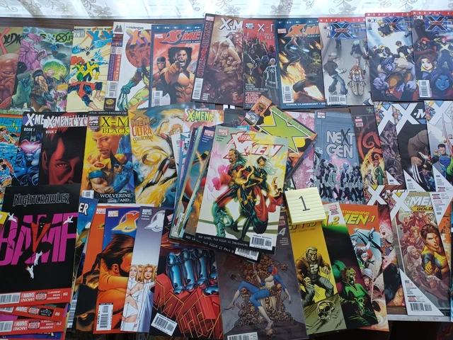 LOT of 100 comics marvel X-Men Astonishing #1 blue gold x-treme (1)
