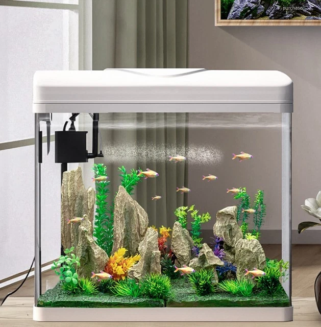 21L/38L/54L/87L Nano Aquarium Fish Tank Tropical Coldwater LED Lighting - UK 3