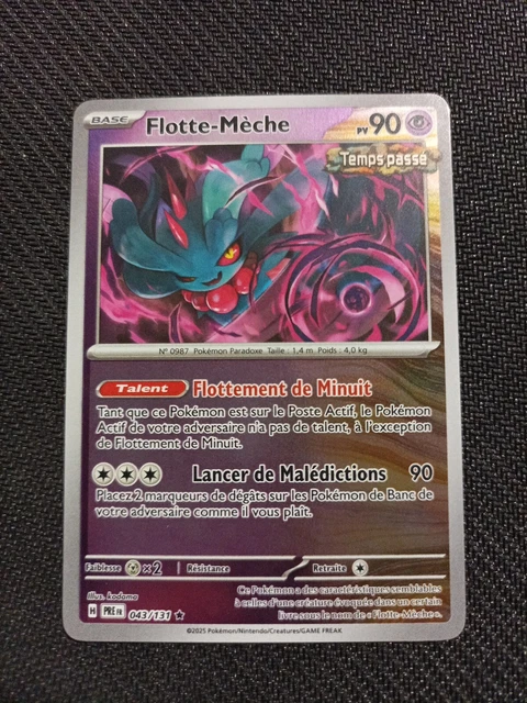 FLOTTE-MÈCHE REVERSE - EV5:Forces Temporelles - 078/162 -Carte Pokémon FLOTTE-MÈCHE REVERSE - EV5:Forces Temporelles - 078/162 -Carte Pokémon