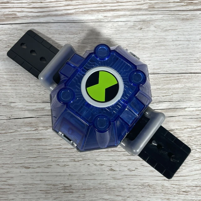 BEN 10 ALIEN Creation Chamber Blue Wrist Watch Omnitrix Bandai 2009 £8. ...