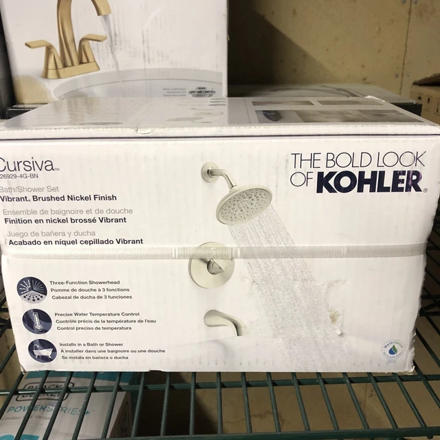 KOHLER CURSIVA R269294GBN Tub & Shower Faucet Kit Brushed Nickel