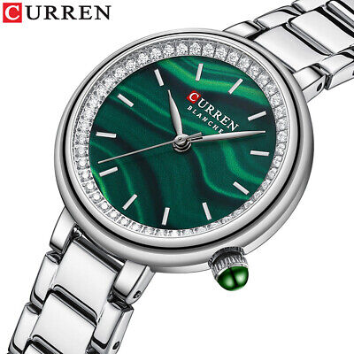 CURREN Women Watches Luxury Rhinestone Wristwatch Elegant Dial Ladies Girl Watch