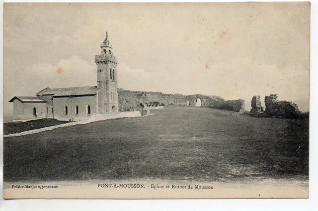 MOUSSON environs de PONT A MOUSSON - Meurthe et Moselle - CPA 54 - l' église