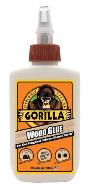 Gorilla 4 fl. oz. Wood Glue/Epoxy Free Shipping NEW