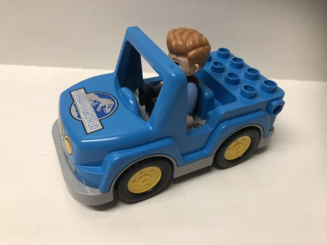 Lego Duplo Jurassic World Jeep & Figure