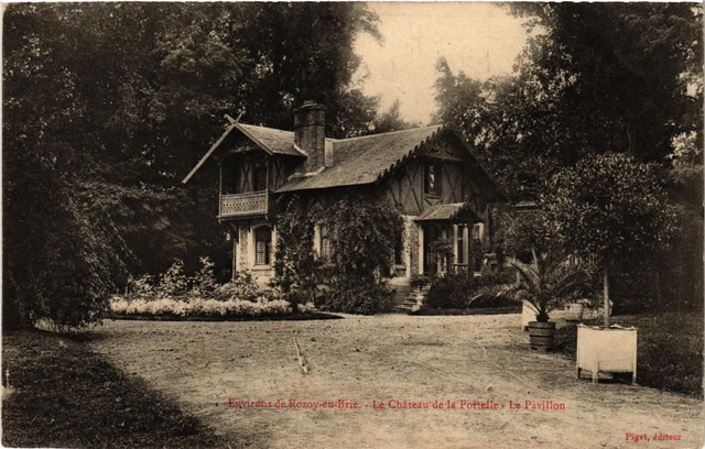 CPA AK Env. de-Rozoy-en-BRIE - Le Chateau de la Portelle (436490)
