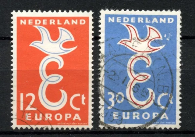 Netherlands 1958 SG#868-9 Europa Used Set #A39615