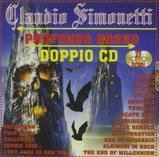 6673443 Audio Cd Claudio Simonetti - Profondo Rosso (2 Cd)