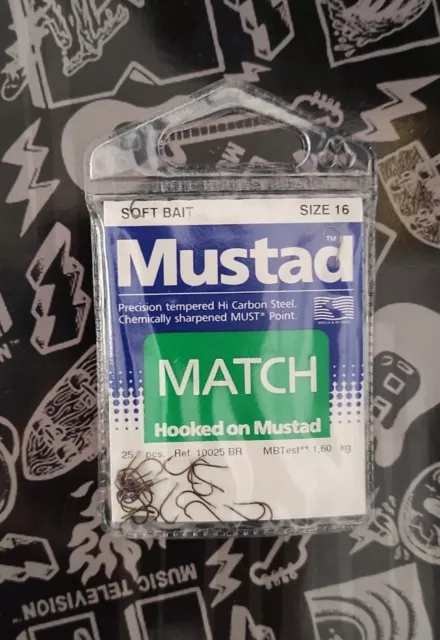 Ami Mustad Match N°16 Bustina Da 25 Ami