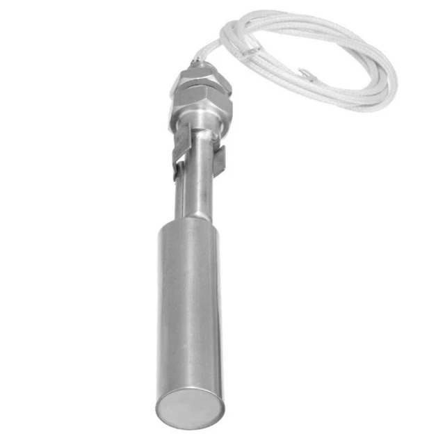 Schwimmerschalter Flüssigkeitsniveau Sensor Edelstahl M10 Gewinde 0 220V