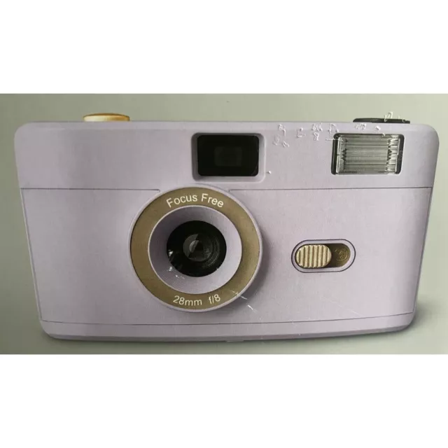 HEYDAY 35MM CAMERA with Built-in Flash Focus Free Point-and-Shoot ...