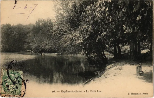 CPA Enghien les Bains Le Petit Lac FRANCE (1332945)