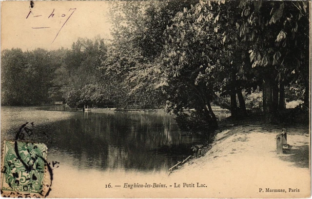 CPA Enghien les Bains Le Petit Lac FRANCE (1332945)