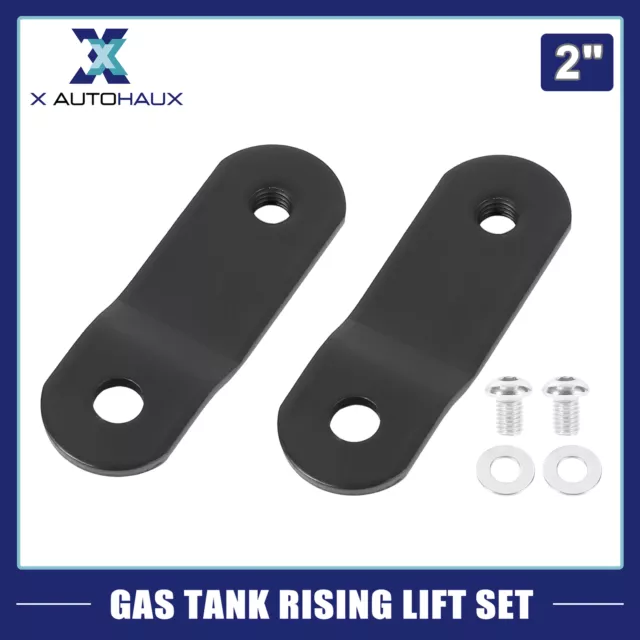 2 Inch Motorcycle Gas Tank Rising Lift Kit Replacement for Harley-Davidson Dyna