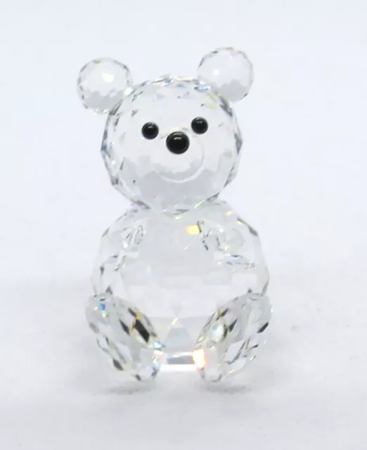 Swarovski Original aus dem Ruhestand atemberaubender Kristall-Teddybär Höhe 5,5 cm ohne Verpackung