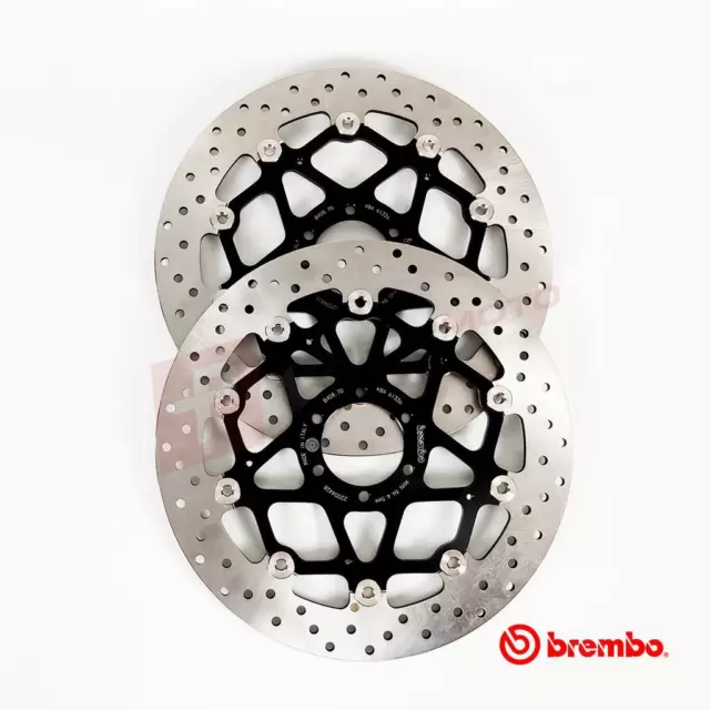 Brembo Floating Front Brake Discs for Aprilia RSV1000 Mille R Factory 2006-2008