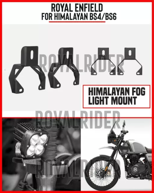 Soporte de luz antiniebla Royal Enfield Himalayan