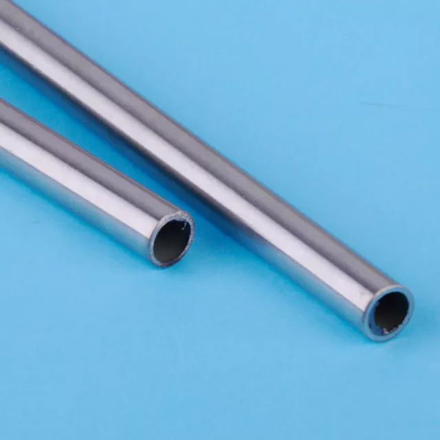 2 Stainless Steel Exhaust Pipe Straight Tube OD 10mm ID 8mm Length 500mm 0.5M Pd