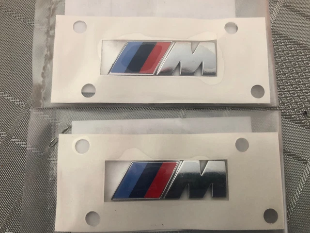 Emblema Original BMW M Para Guardabarros – Compatible Con Z4, X1, X2, X3, X4, X5 M Sport