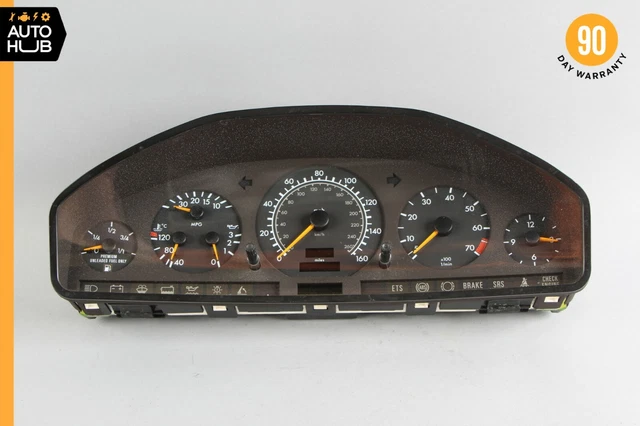 1996 Mercedes R129 SL320 Instrument Cluster Speedometer 1295409748 OEM 191k