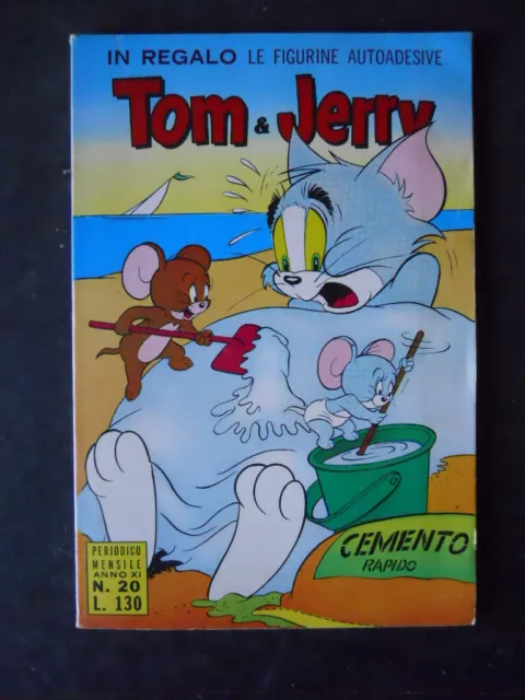 Tom & Jerry 20 1970 Edizioni + Adesivi – Con Fumetto Hayawatha [G400]