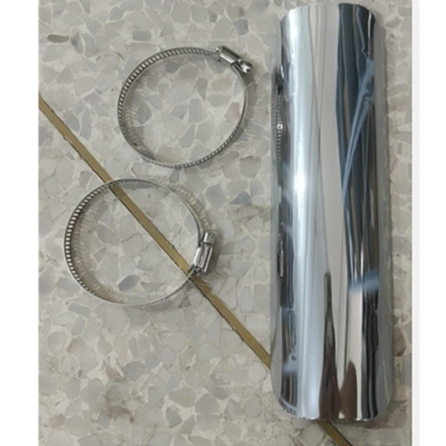 Universal Motorrad Kohlefaser Hitzeschild Auspuff