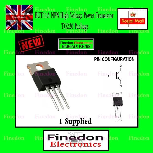 BUT11A NPN HIGH Voltage Power Transistor 450V 10A 100W TO220 4.43