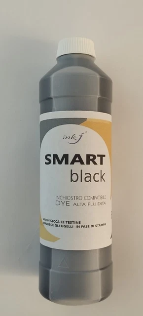 Ricarica inchiostro cartucce 500 ML Nero per stampanti Brother Canon Epson HP