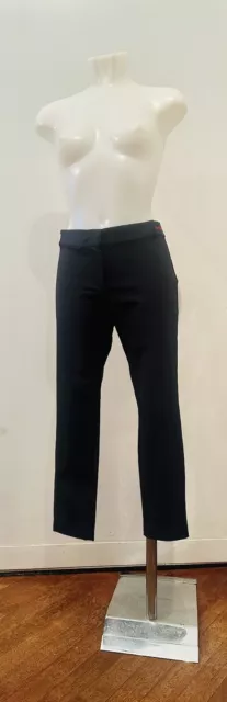 Pantaloni Vita Media, Elasticizzati Gucci, Neri e Bordo Gucci Rosso e Verde Tg.S 2