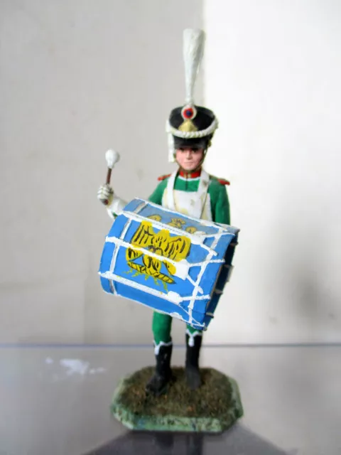 1/32 Figurine Historex Grosse Caisse Regiment De Voltigeur  Napoleon Empire