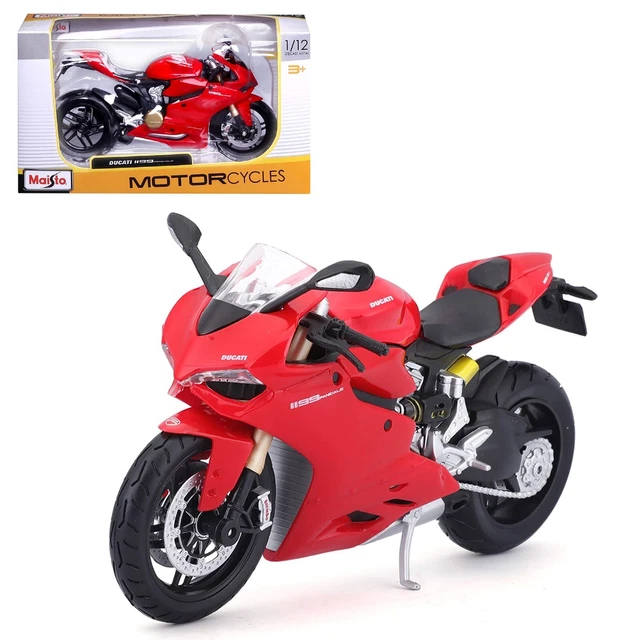 Ducati 1199 Panigale Échelle 1:12 Modèle Moto Métal Maisto Collection